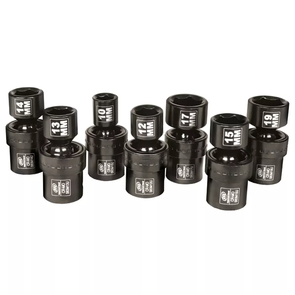 7 Piece 3/8" Drive Metric Universal Impact Socket Set IRTSK3M7U Ingersoll Rand