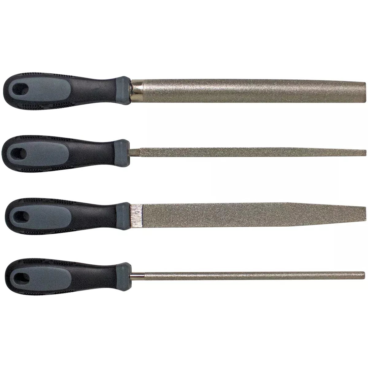 8 in. Diamond File Set of 4 IPA8108 Innovative Products Of America