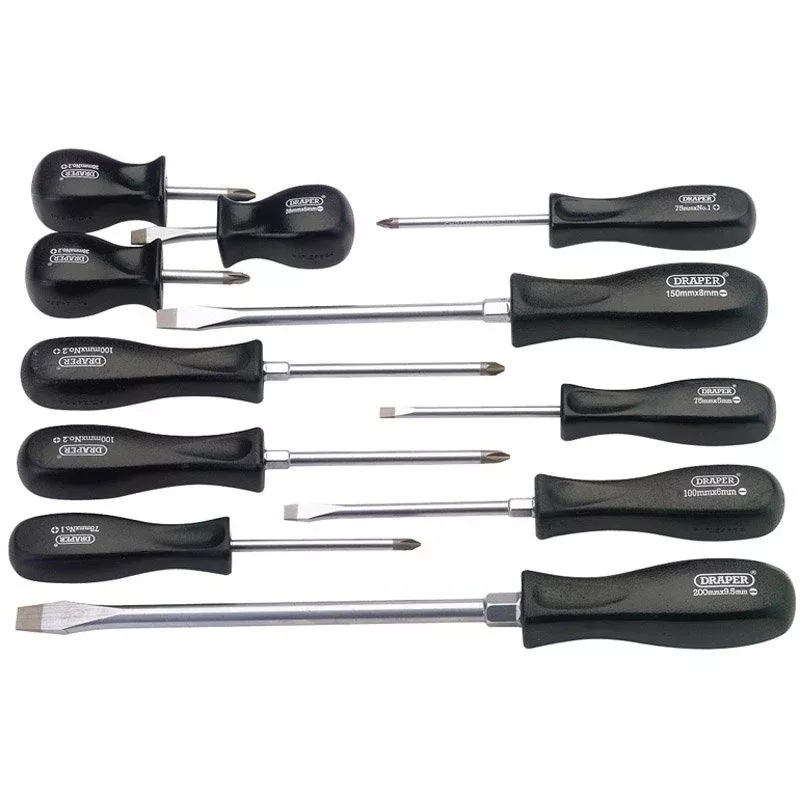 Draper Expert Mechanics Screwdriver Set, 11 Pce