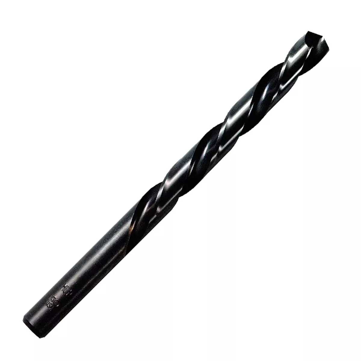 Drill Bit, High Speed Steel, Black Oxide Finish, Jobber Length, 11/32", Carded HAN67522 Hanson