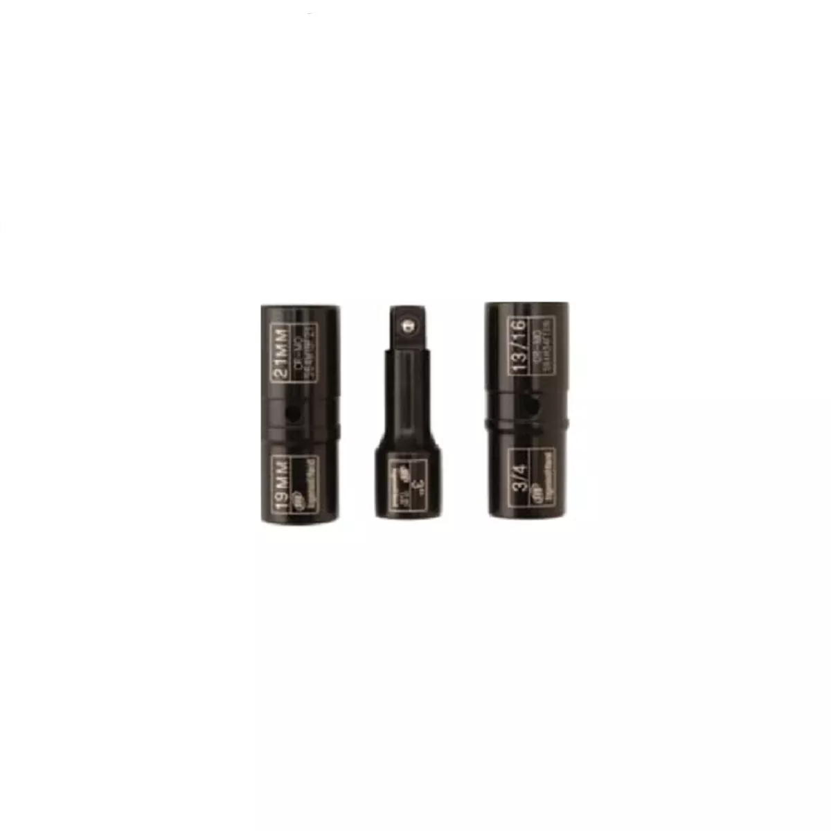 Flip Socket Set, 3 Piece, Carded /2" Lugnut Serv IRTSK4C3FAN Ingersoll Rand