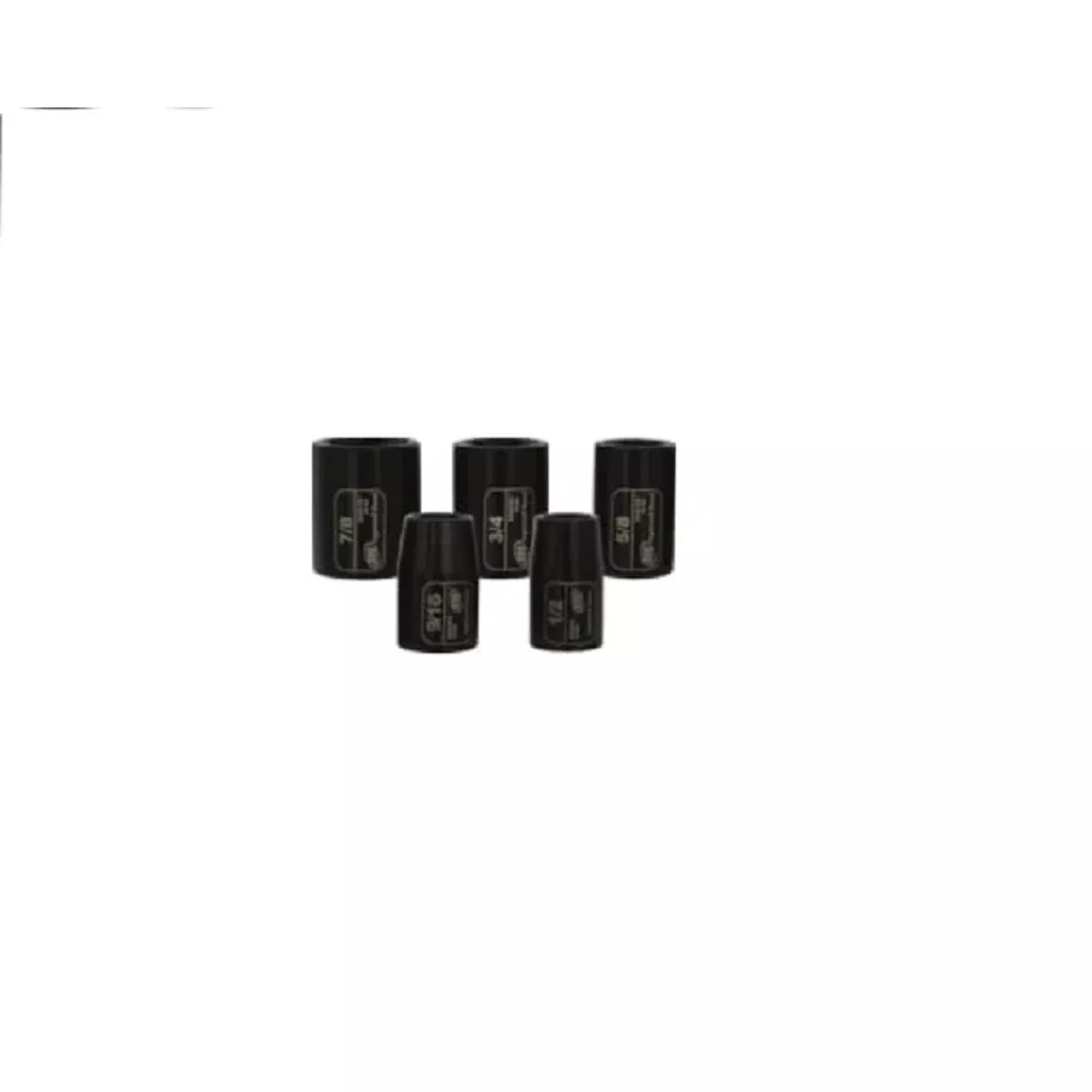 Impact Socket Set 5 PC 1/2 IN Drive SAE IRTSK4H5N Ingersoll Rand