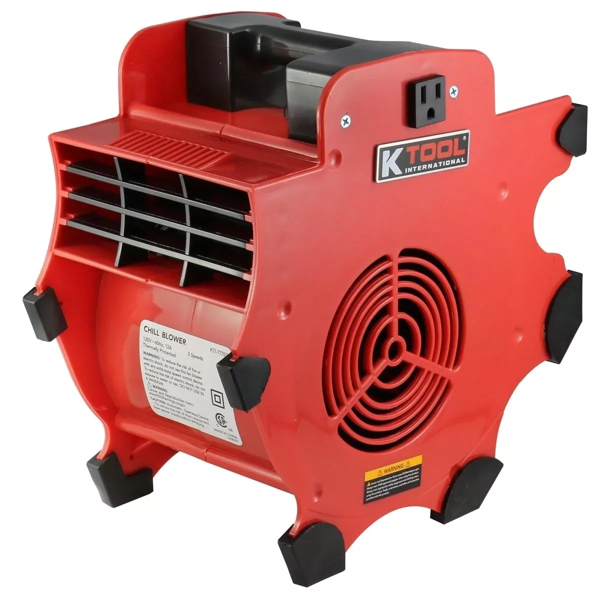 K Tool International AP2110011 300 Cfm Utility Blower Fan