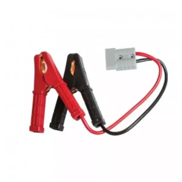KT insulated Battery Clamps With 50Amp Plug - 300mm