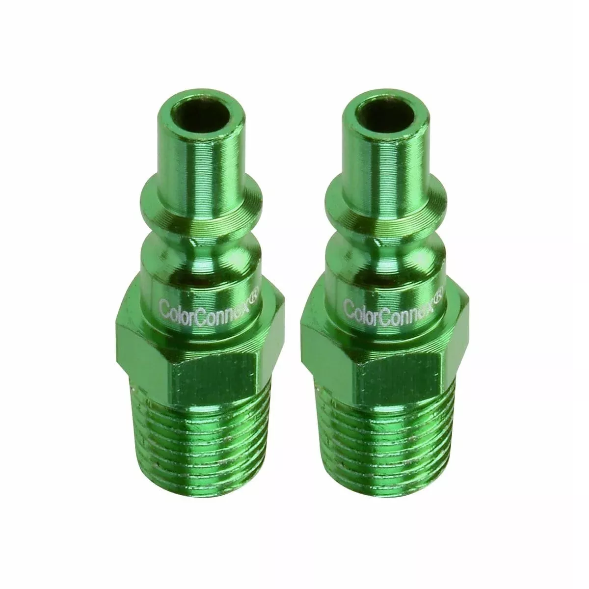 Legacy Manufacturing A71440B-2PK B 1/4" Green Plug 1/4" Mnpt 2P