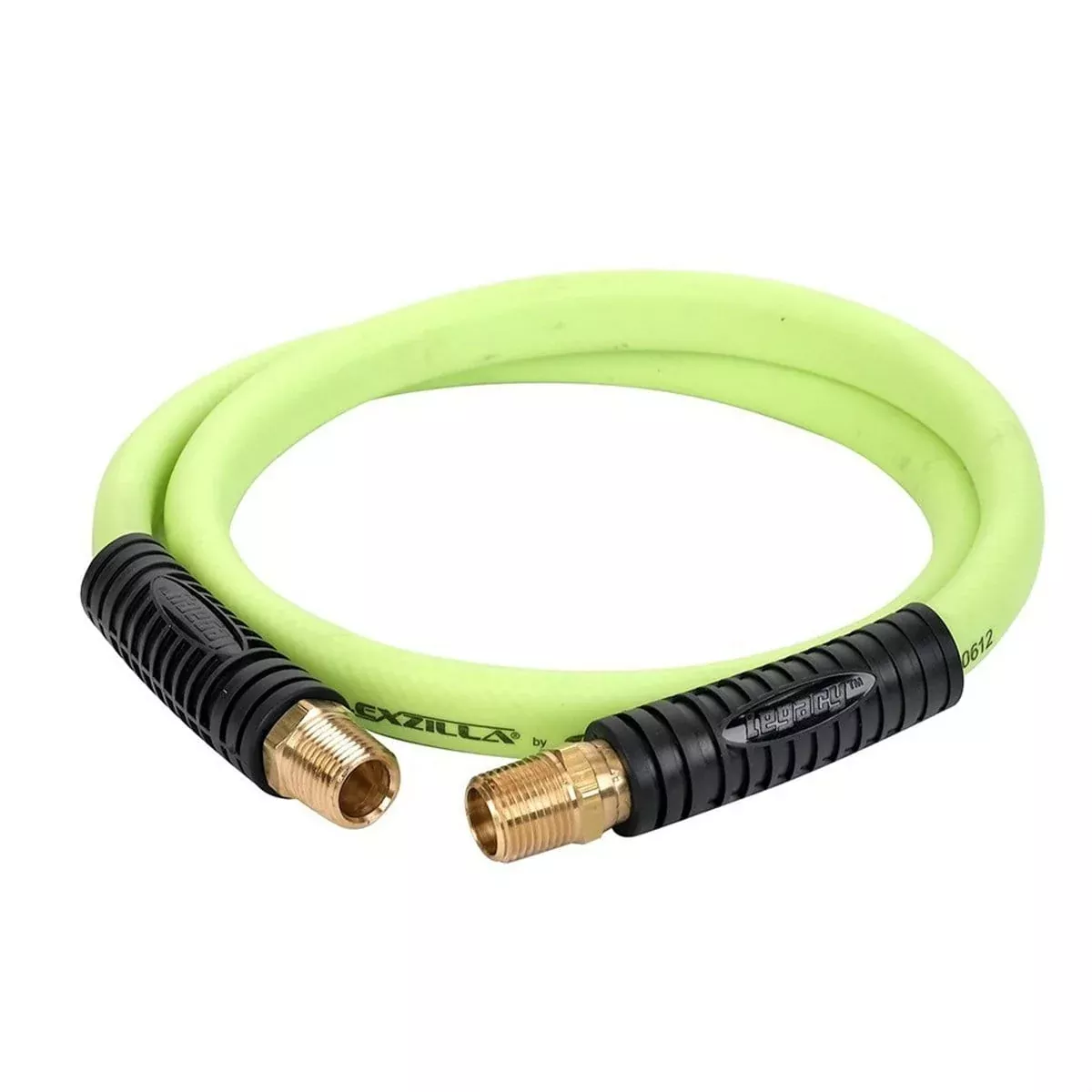 Legacy Manufacturing HFZ1204YW4S Zillawhip 1/2 X 4' Swivel Whip Hose- 1/2" Ends