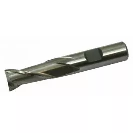 Magnum 2-Flute End Mill, 9/16", High Speed Steel, 1/2" Shank - EM916F2