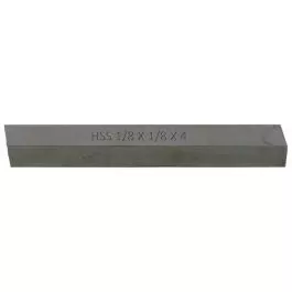 Magnum HSS Square Tool Bit Blank, 1/8" x 4" - BHSS184