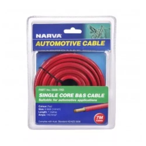 Narva Battery Cable 6B&S 140A 7M Red