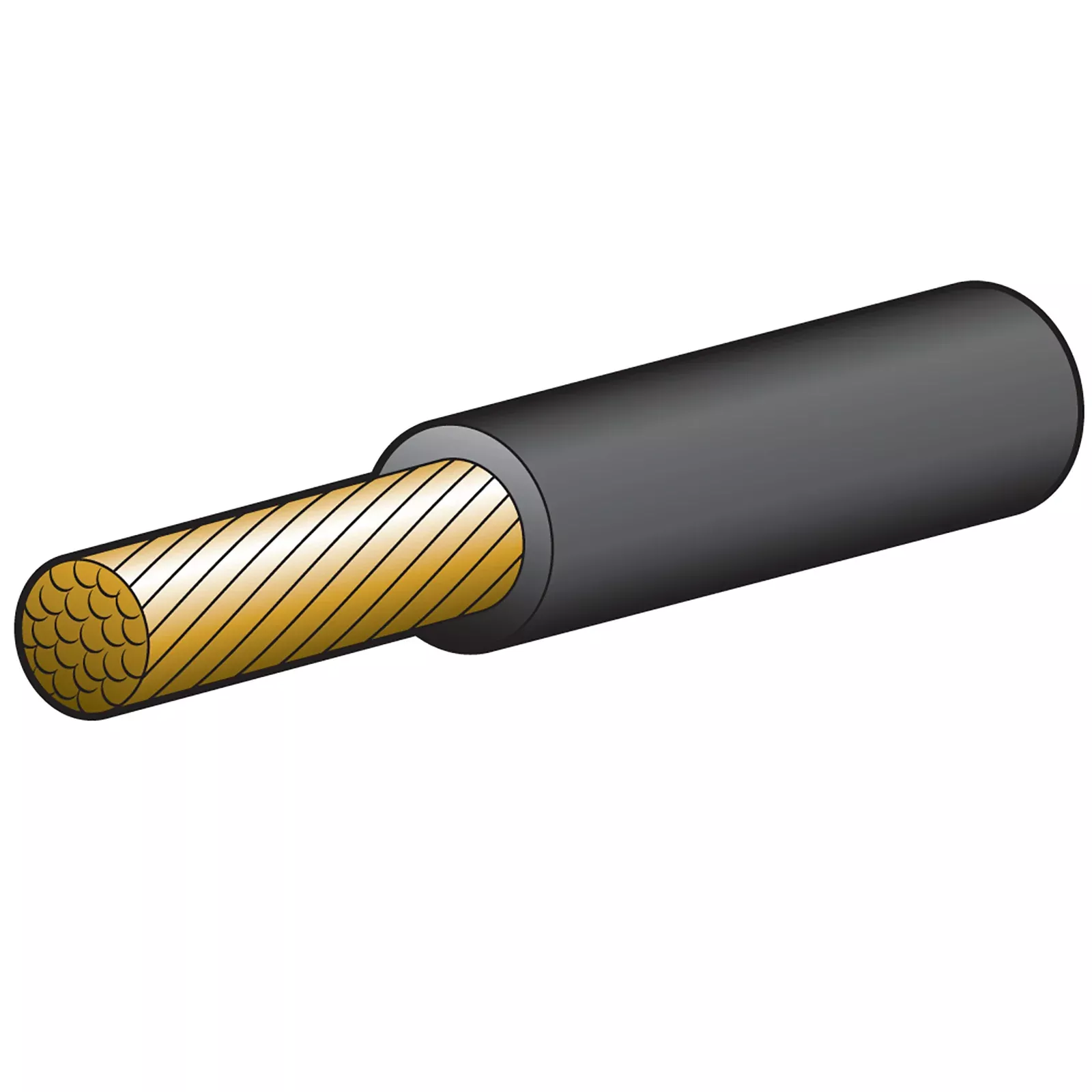 Narva Cable Battery Black 100Amp 30M