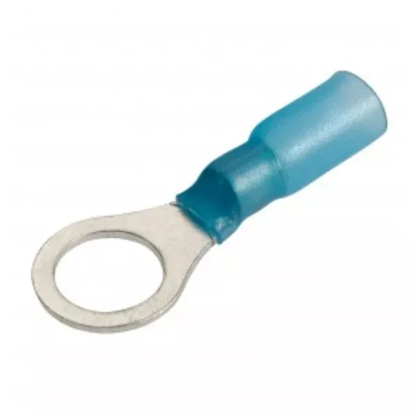 Narva Term Ring Blue W H/Shrink 8.4