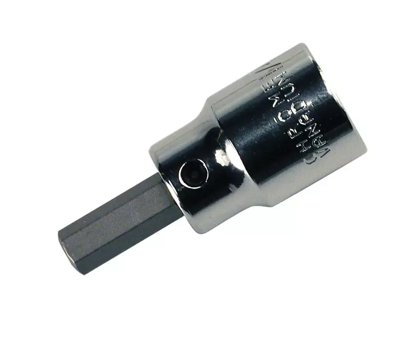 Wiha 76170, Security Hex BitSocket 3/8 Sq Drive 3/16