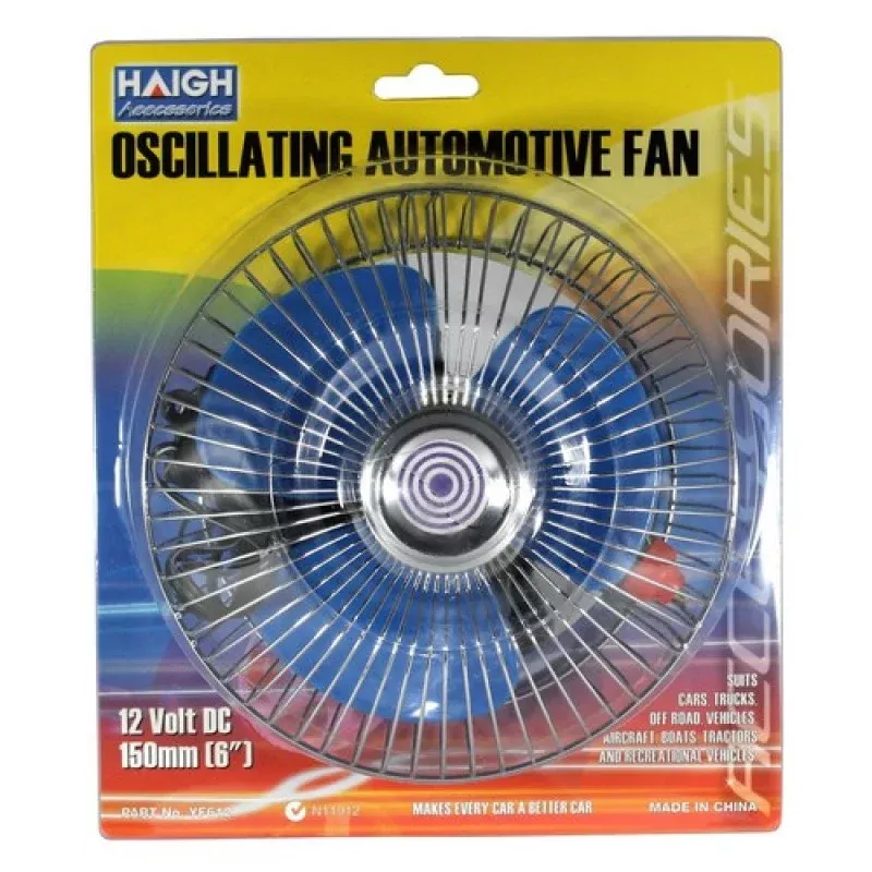 WILDCAT Round Oscillating Fan 6 inch 1 Speed