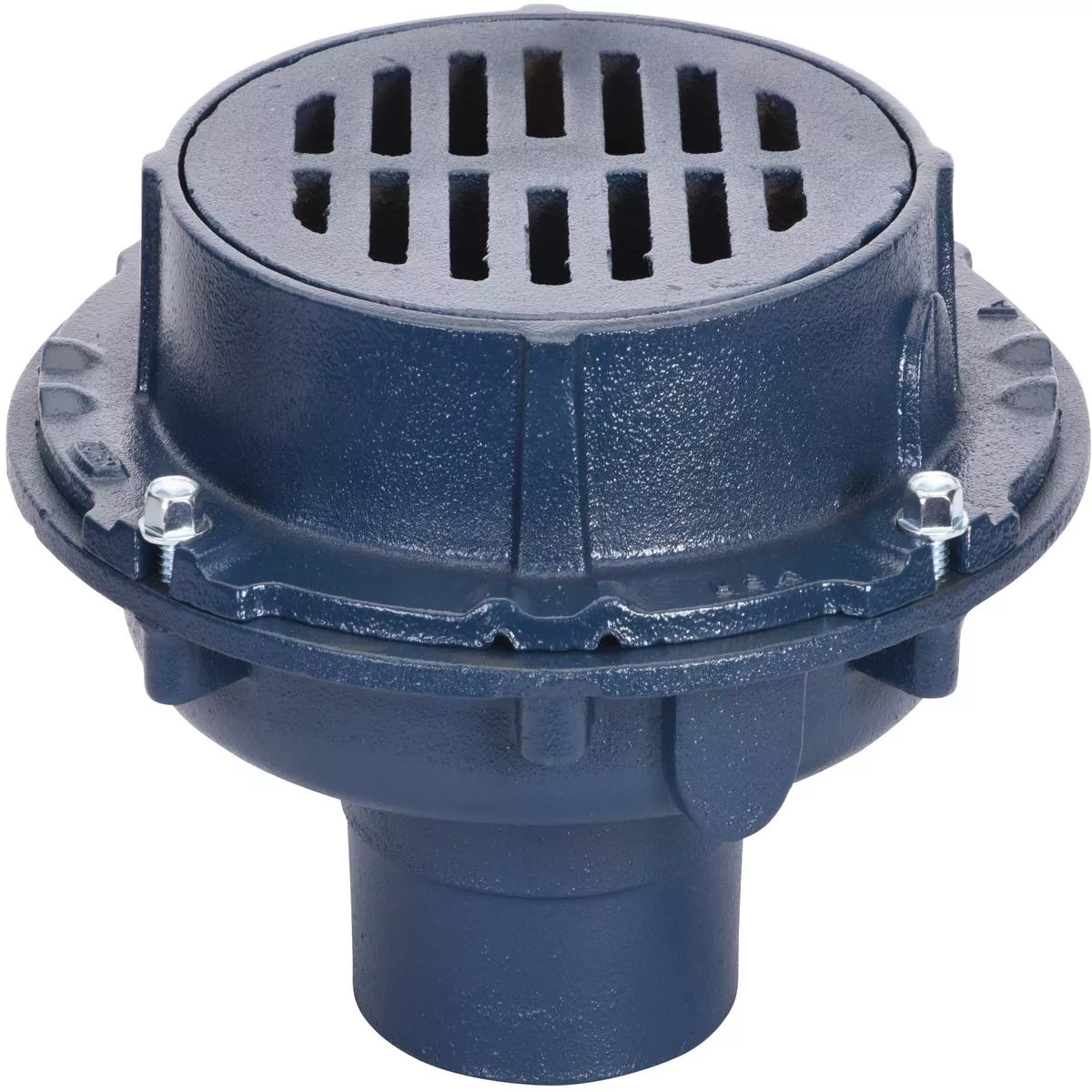 Zurn Z508 9″ Dia Cast Iron Extra Heavy Duty Drain with 3″ Neo Loc Body,Trap Primer,Duresist Grate and Bucket Z508-3NL